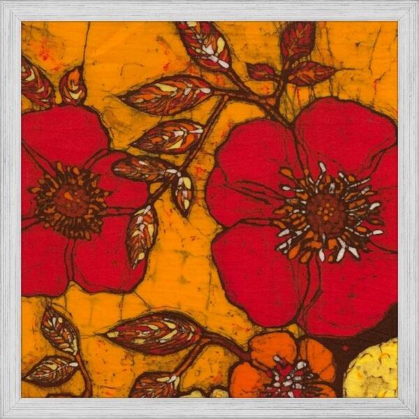 Shop Easy Art Prints Andrea Davis S Fire Bloom Ii Premium Canvas