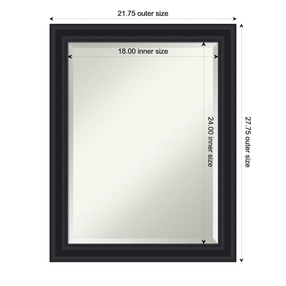 Dalat Beveled Framed Bathroom Vanity Wall Mirror