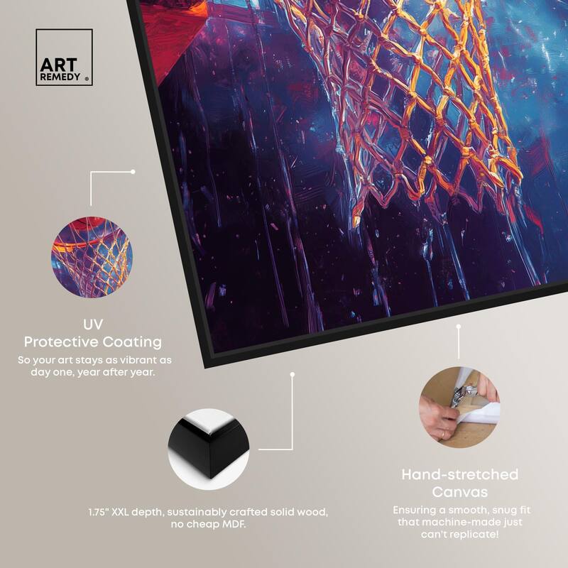 Through the Hoop Canvas by Art Remedy