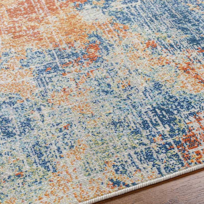 Livabliss Purobi Modern Abstract Indoor/ Outdoor Area Rug