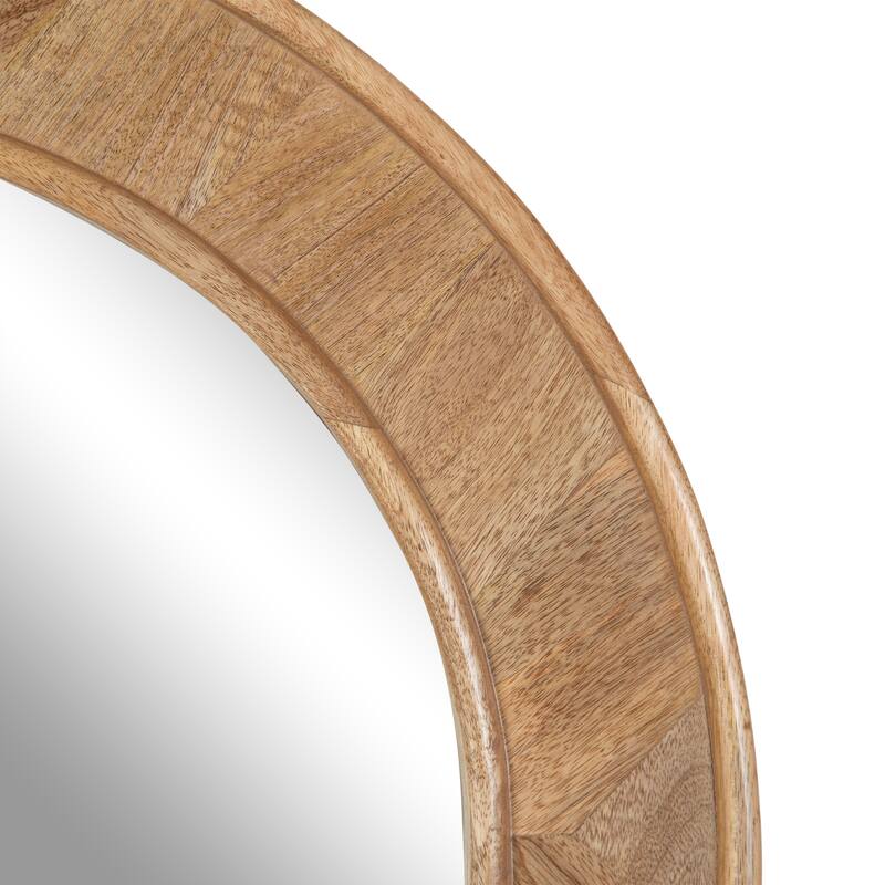 Kate and Laurel Yahna Round Wall Mirror