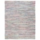 preview thumbnail 71 of 158, SAFAVIEH Handmade Rag Rug Vistiana Flatweave Cotton Rug 10' x 14' - Grey/Multi - Rectangle