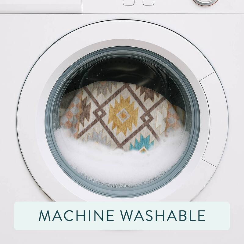 Machine Washable Indoor/ Outdoor Global Clemente Chantille Rug