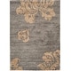 preview thumbnail 72 of 79, SAFAVIEH Florida Shag Hilde Floral 1.2-inch Thick Rug