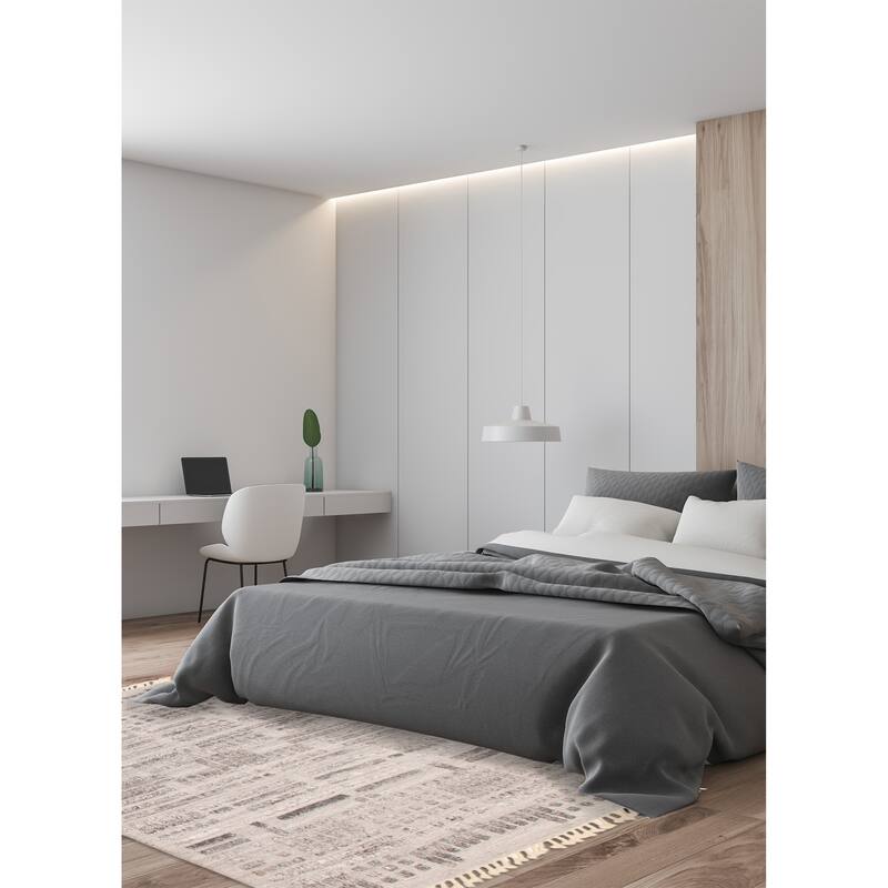 Tangier Grey Rug 5'1" x 8'1" - 5'1 x 8'1