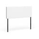 preview thumbnail 8 of 6, Phoebe White Full Vinyl Headboard