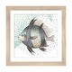 preview thumbnail 15 of 18, iCanvas "Coastal Fish I" by Patricia Pinto Natural - 16x16x1