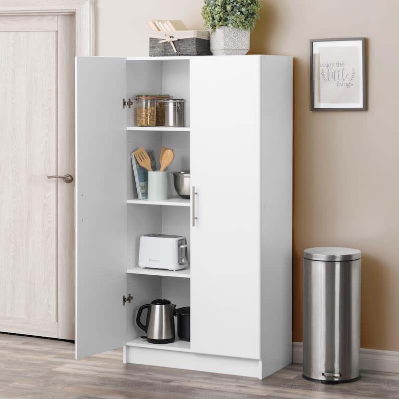 Prepac 'Winslow Elite' 32-inch Brown Storage Cabinet - 32 Inch - 32 Inch