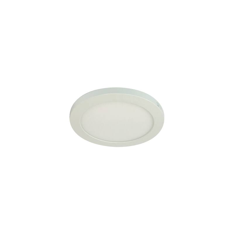 Nora Lighting ELO PLUS 7" Wide LED Flush Mount Ceiling Fixture - 3500K - White