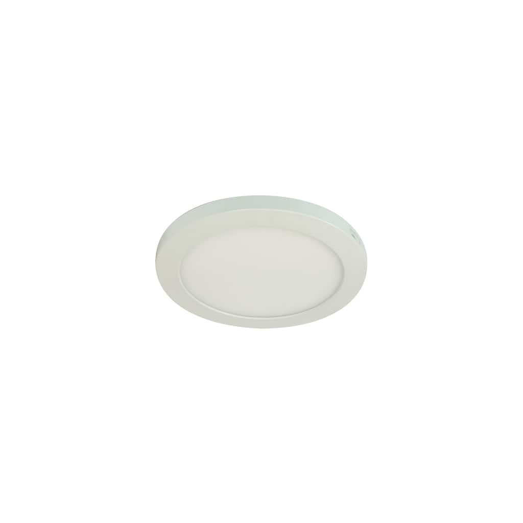 Nora Lighting ELO PLUS 7" Wide LED Flush Mount Ceiling Fixture - 3500K