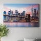 preview thumbnail 8 of 6, Brooklyn Bridge Premium Gallery Wrapped Canvas - Ready to Hang