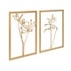 preview thumbnail 7 of 13, Kate and Laurel Malak Metal Framed Wall Art Set 2 Piece - 16x20