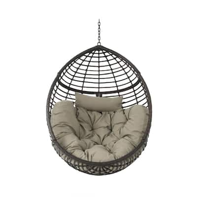 Layla Wicker Hanging Chair by Christopher Knight Home