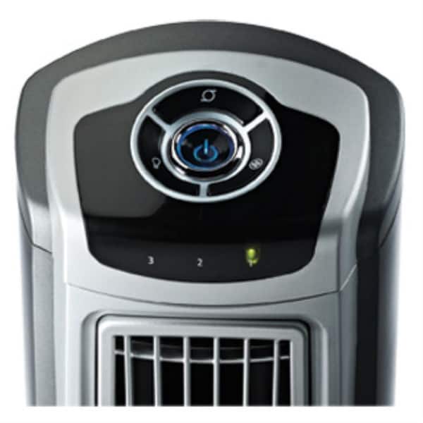 Lasko 4443 40 In. Hybrid Tower Fan with Nightlight and Remote Control -  gary/black - Bed Bath u0026 Beyond - 14690025