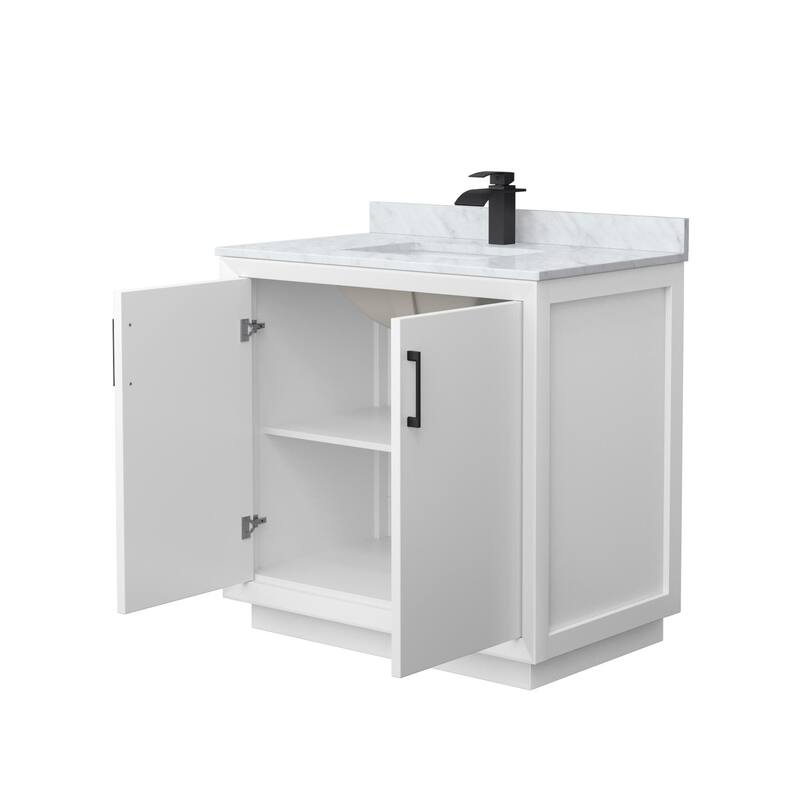 Wyndham Collection WCF414136S-NAT-UNSMXX Strada 36" Free Standing