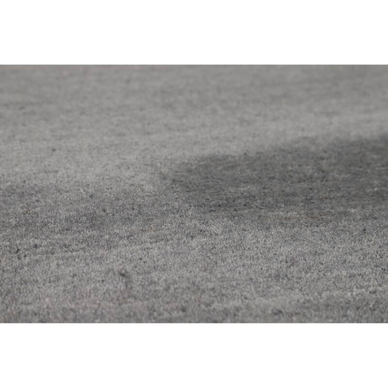 Hand Knotted Oriental 100% Wool Carpet Tribal Tribal Greys & Charcoal Gabbeh Area Rug - 7' 9'' X 4' 11''