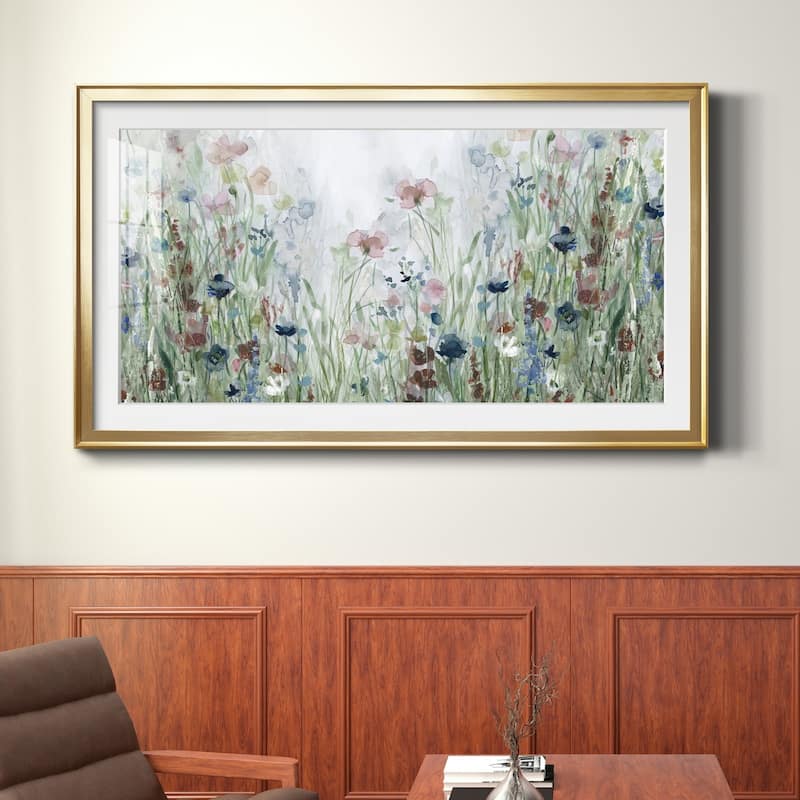 Wildflower Fields- Premium Gallery Framed Print - Ready to Hang