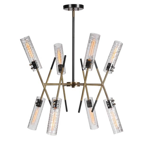 slide 2 of 7, Uttermost Telesto 8-Light Linear Pendant