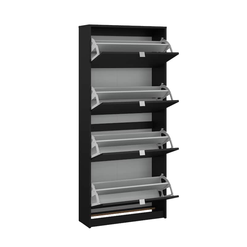 Porch & Den Cambria 4-drawer Shoe Cabinet