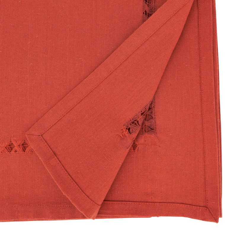 Table Runner with Hemstitched Border