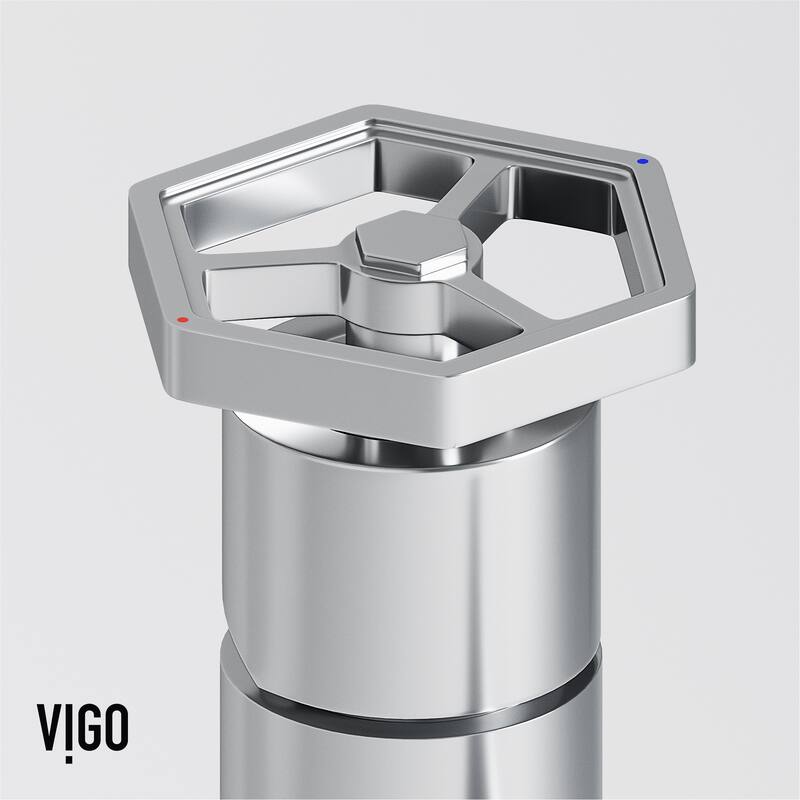 VIGO Ruxton 12" H Single Handle Single Hole Bathroom Vessel Faucet