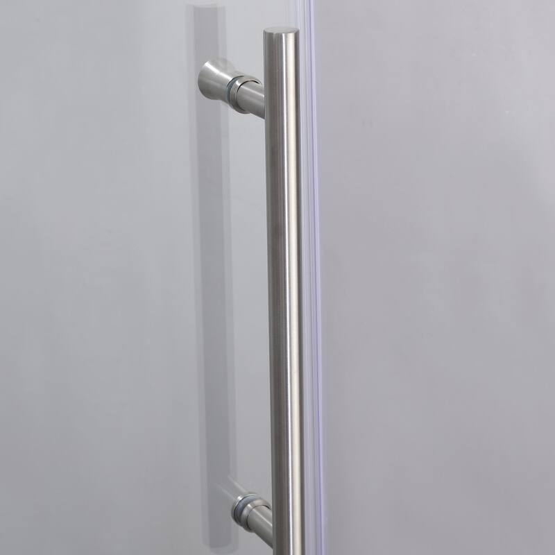 Frameless Shower Doors with 5/16" Clear Tempered Glass
