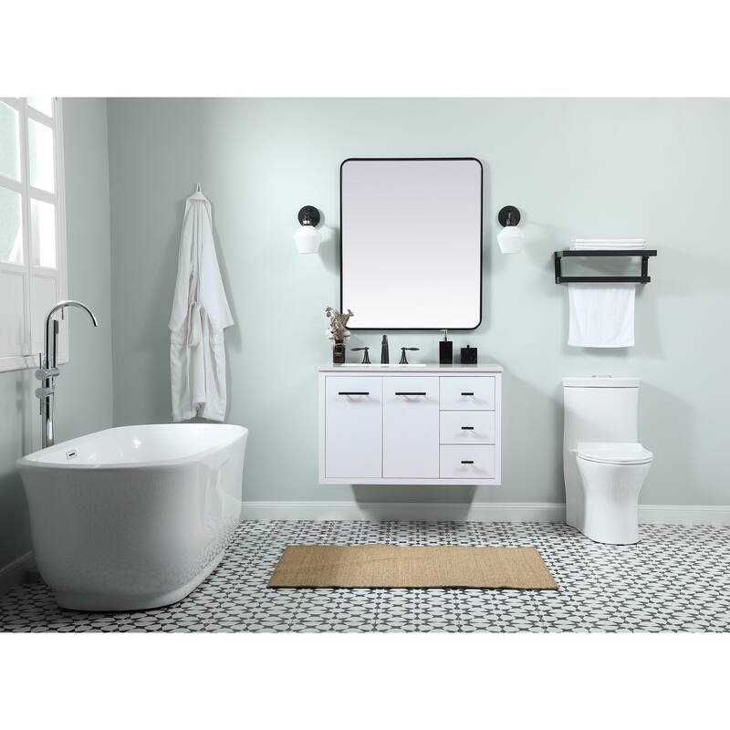 Fern 36 - 48 Inch Single Bathroom Vanity