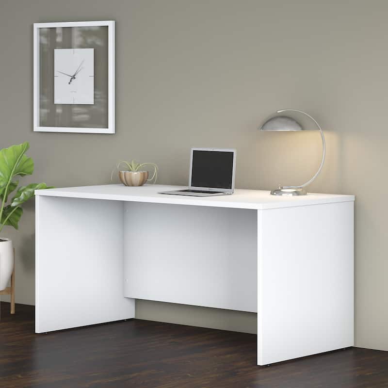 Studio C 60W x 30D Office Desk by Bush Business Furniture - White