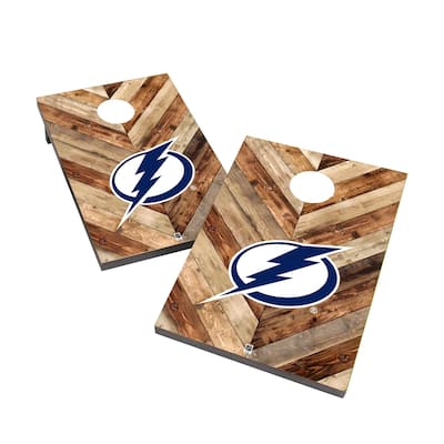 Tampa Bay Lightning 2x4 NHL Cornhole Bag Toss