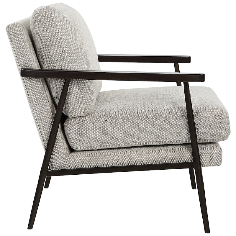 Uttermost Sebastian Cast Iron Accent Chair - 26"W x 33"H x 33"D