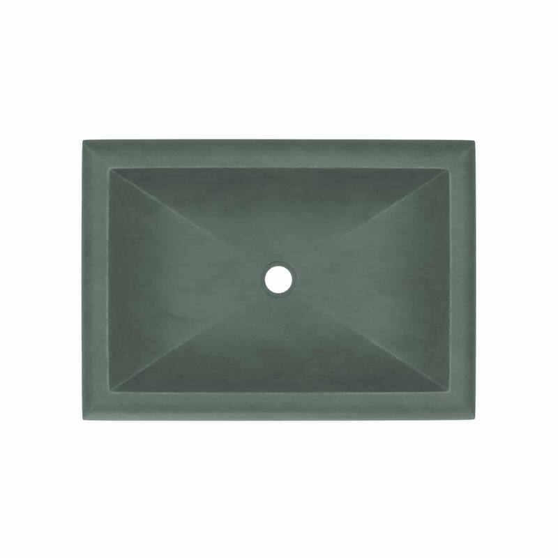 Native Trails Montecito 21-1/2" NativeStone Drop In Bathroom Sink