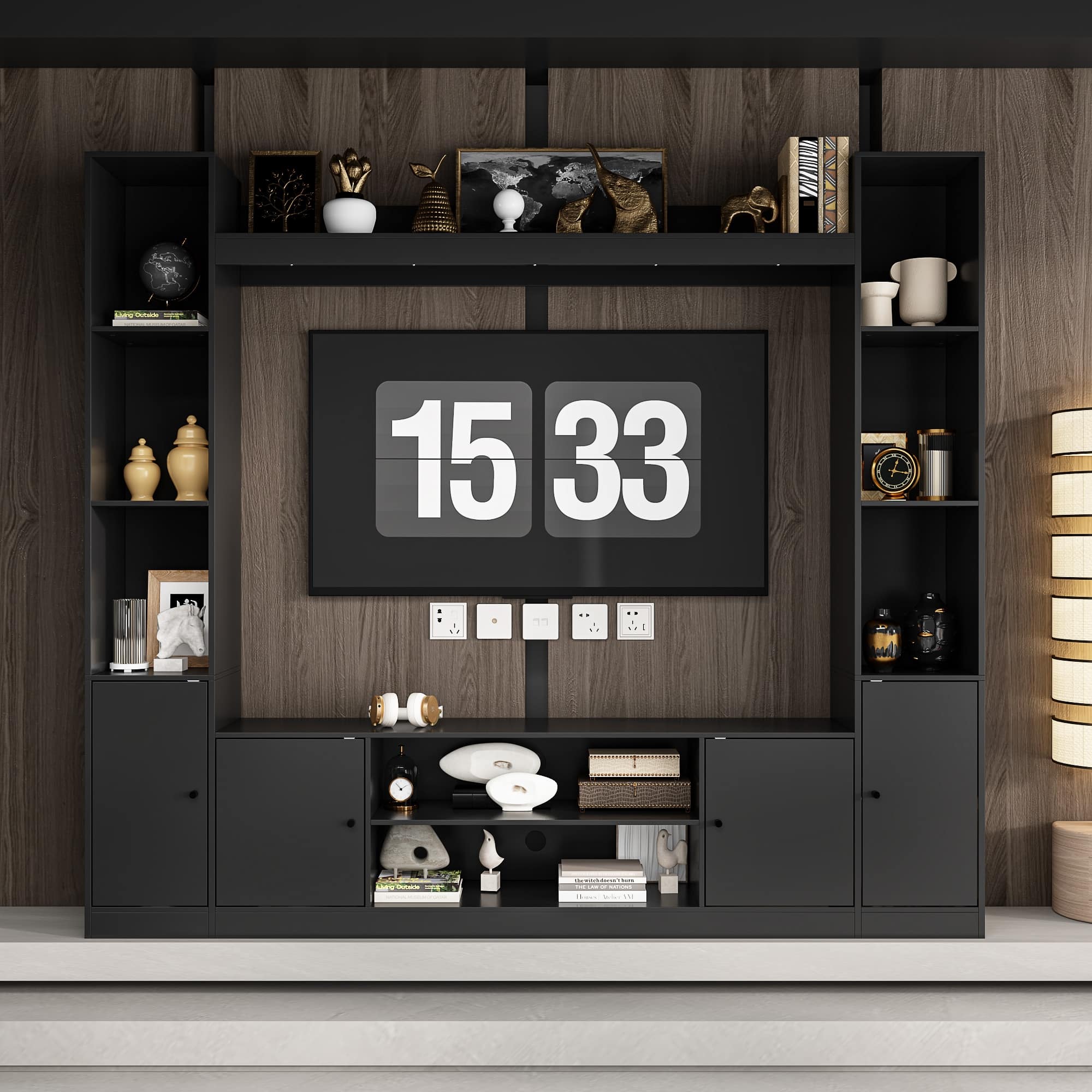 Option Black Entertainment Unit Only