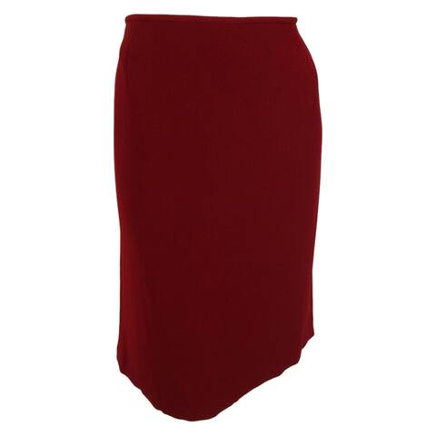 Tahari Women's Pencil Skirt - Red