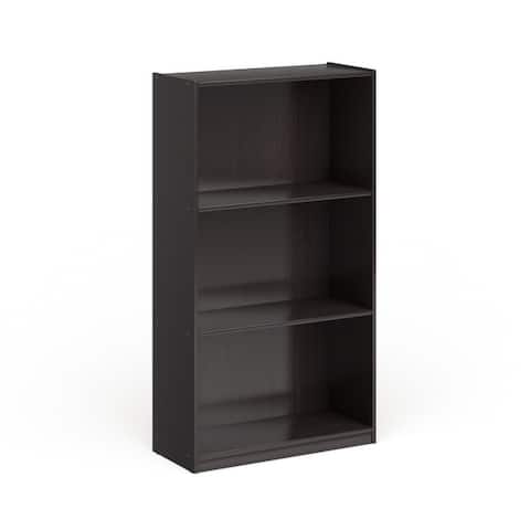 Porch & Den Chrystie Basic 3-shelf Bookcase