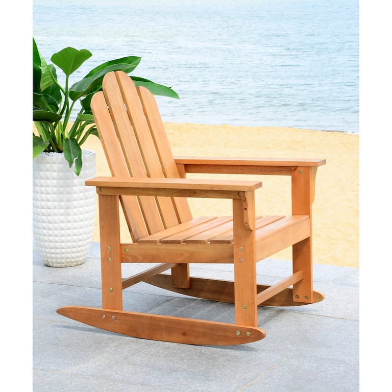 SAFAVIEH Outdoor Frida Rocking Chair - 28W x 37D x 34H