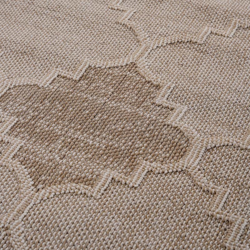 Abstract Area Rug - 6' x 9'