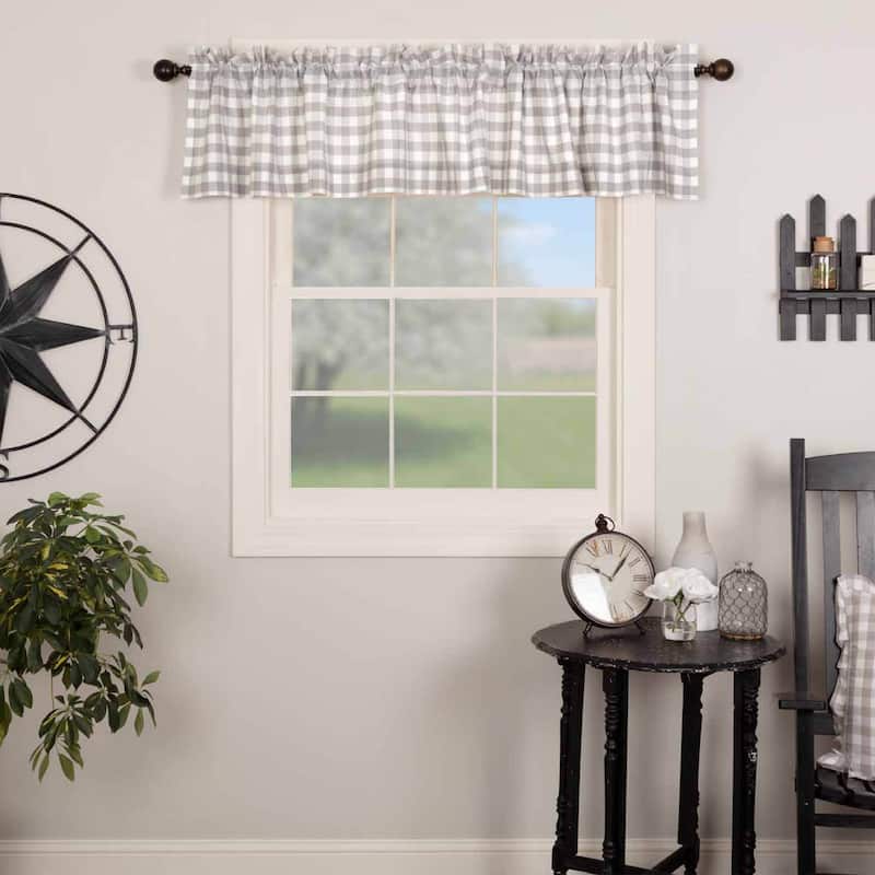 Annie Buffalo Check Valance