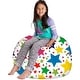 preview thumbnail 160 of 187, Kids Bean Bag Chair Cover Stuffed Animal Storage or Toy Organizer