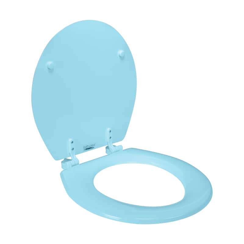 Bath Bliss Beveled Standard Round Toilet Seat