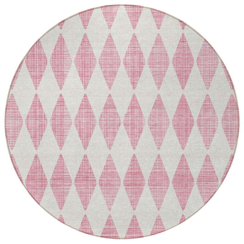 HomeRoots Geometric Transitional Rectangle Outdoor Rug