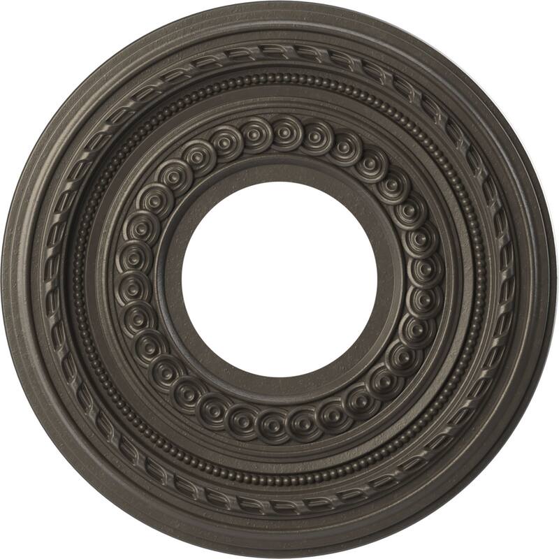 3 1/2" Inside Diameter - Cole Thermoformed PVC Ceiling Medallion