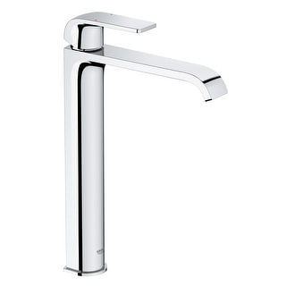 Grohe Defined 1.2 GPM Vessel Single Hole Bathroom Faucet with SilkMove ...
