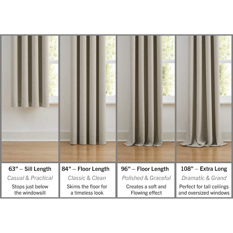 Sheer Barrier Embossed Privacy Liner Grommet Patio Door Panel