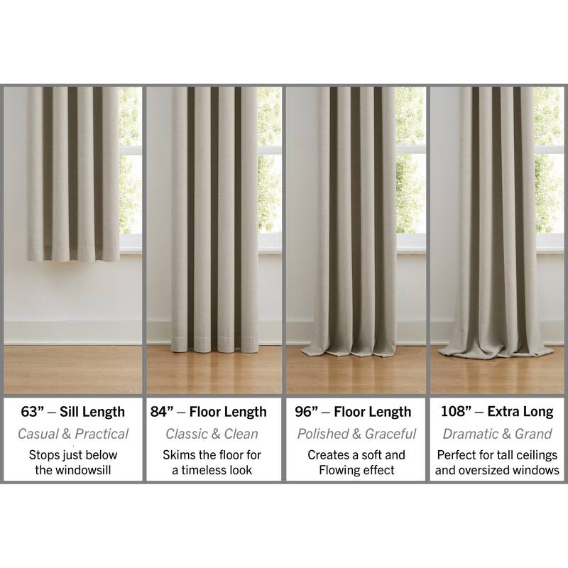 Sun Barrier Snap In Blackout Liner Grommet Panel Pair