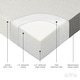 preview thumbnail 4 of 6, Milliard 6-inch Trifold Mattress with Ultra Soft Removable Cover