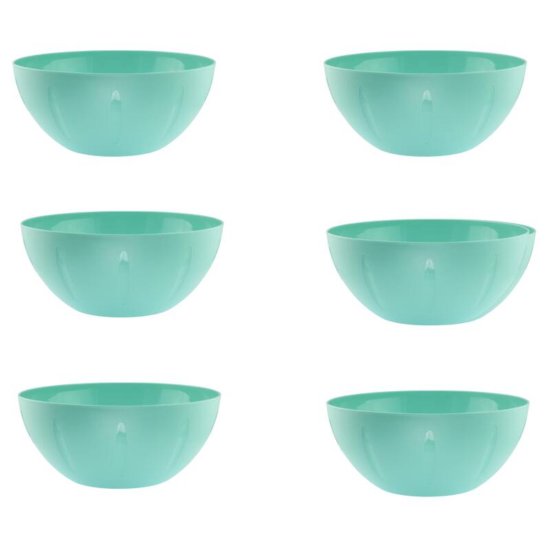 Serving Bowl for Fruits, Cereal or Salads, 8-10-Inch, 1282-6 - 8" - Turquoise