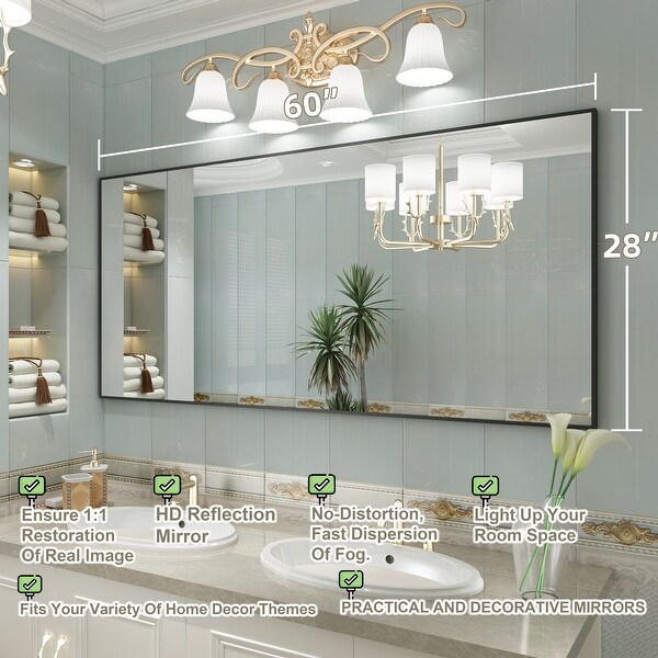 Lightweight mirrors for wall store