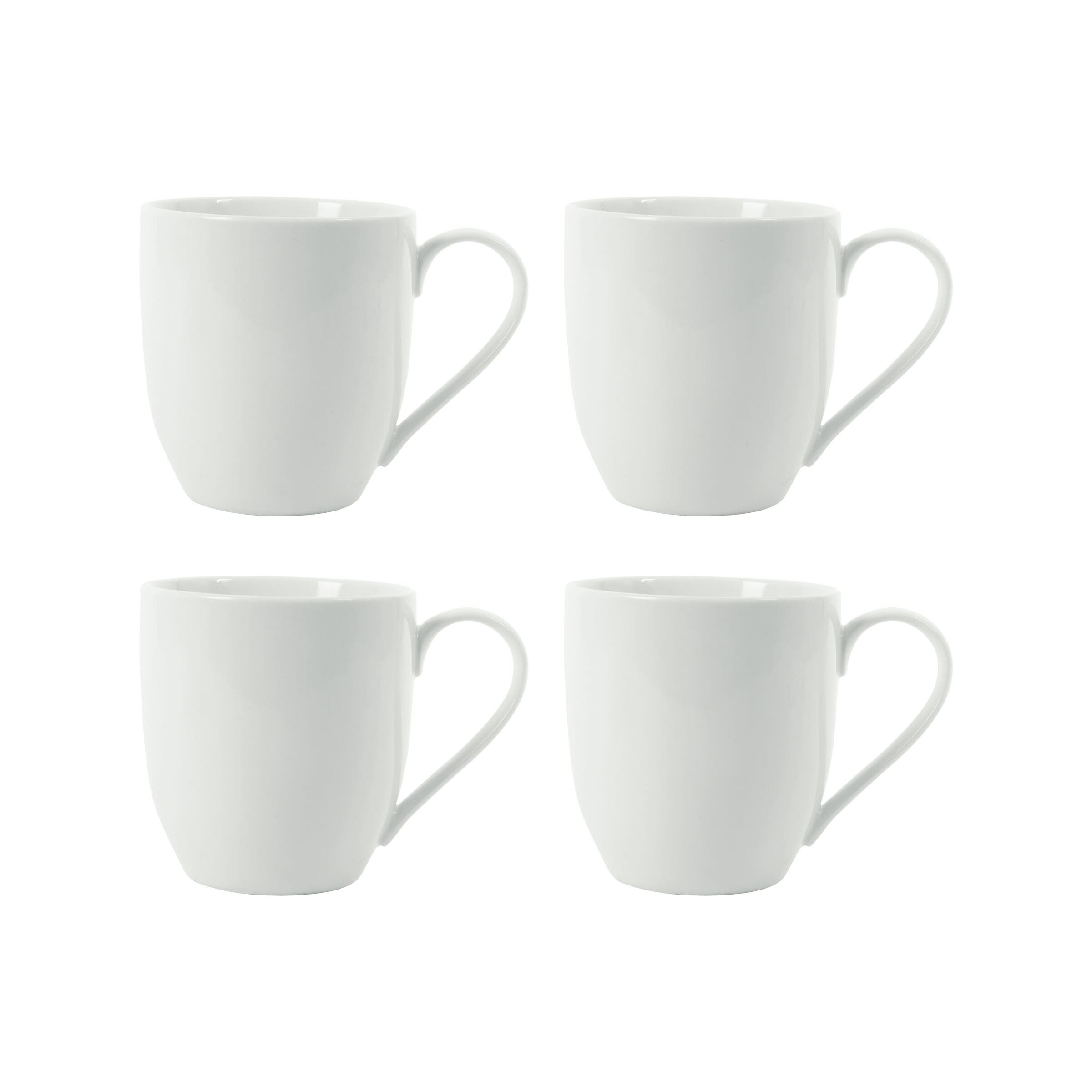 Everyday White®  Coupe 16OZ Mug, Set of 4