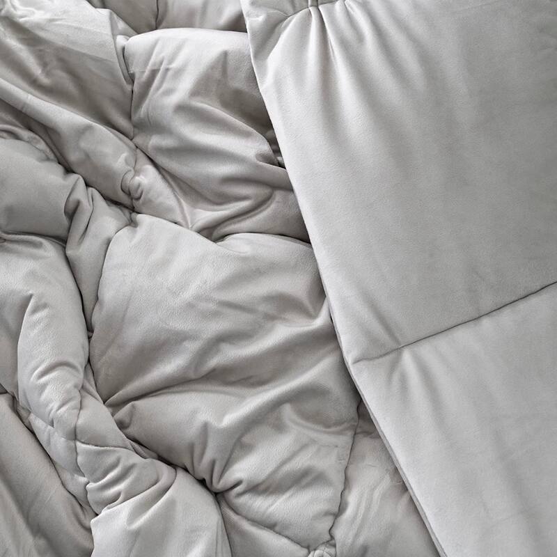 Cuz I'm Cozy - Coma Inducer® Comforter Set - USA Heavyweight Filled - Slate Taupe