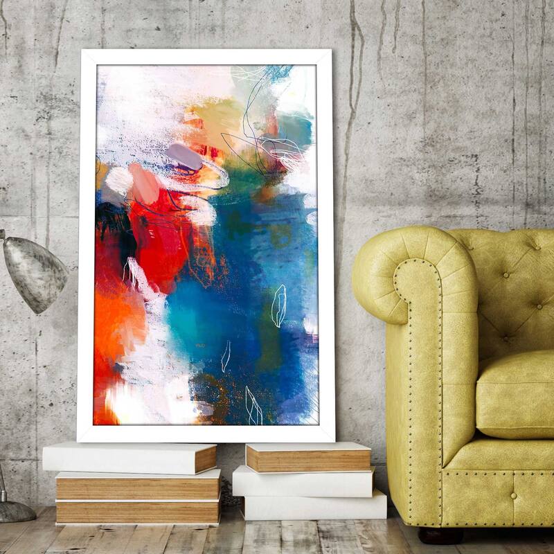 "It's a Party II" by Lisa Ridgers Print on Acrylic.